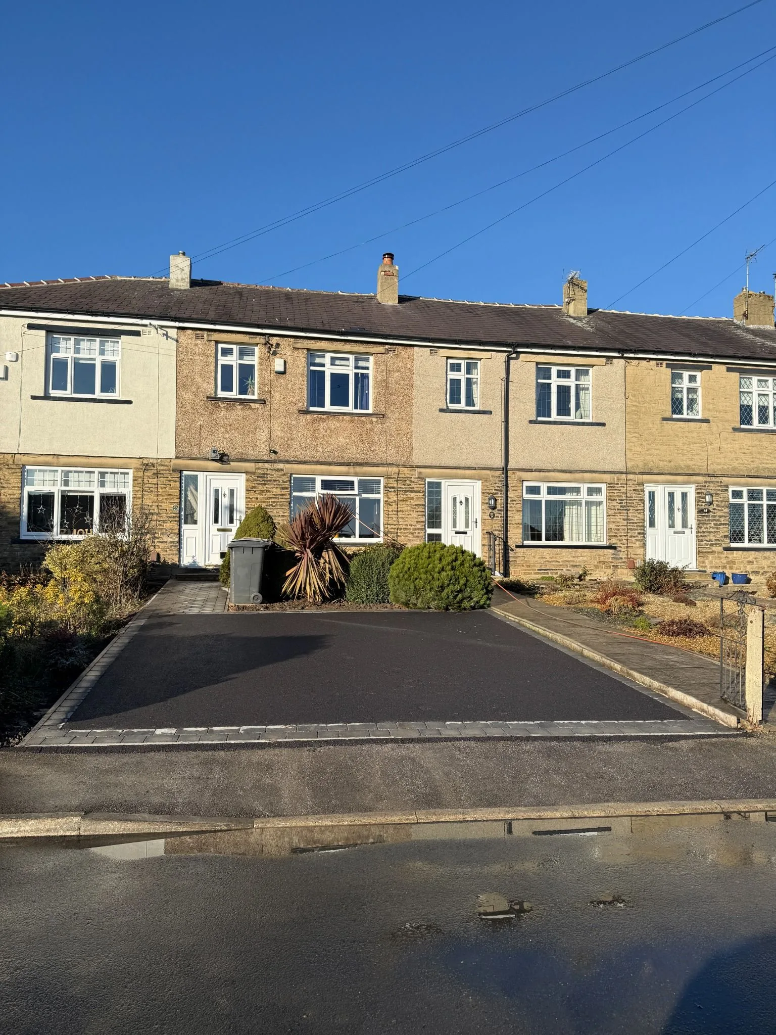 Large professionally installed driveway serving Stanningley